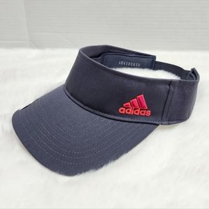 ☄️ADIDAS Aeroready C Squad Visor, Adjustable Strap - Deepest Space Grey